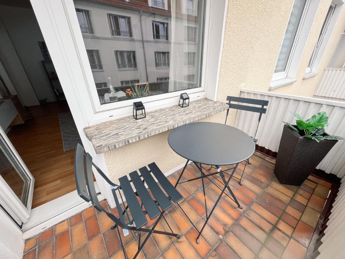 Apartment Mit Grossem Balkon In Hannover Nordstadt Bagian luar foto